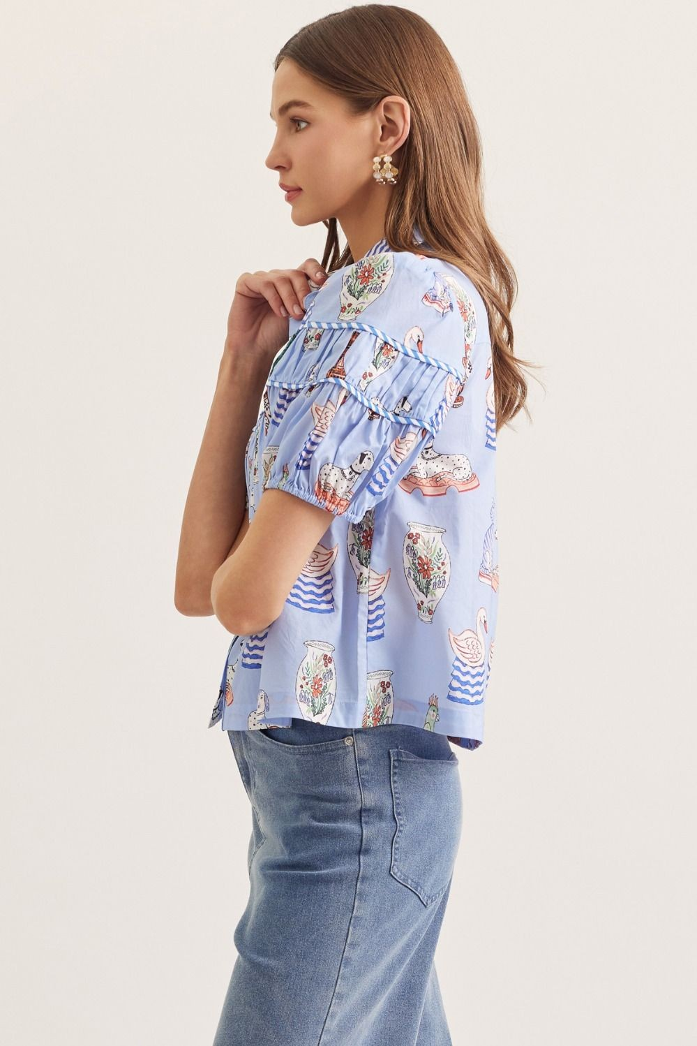 Storybook Menagerie Blouse