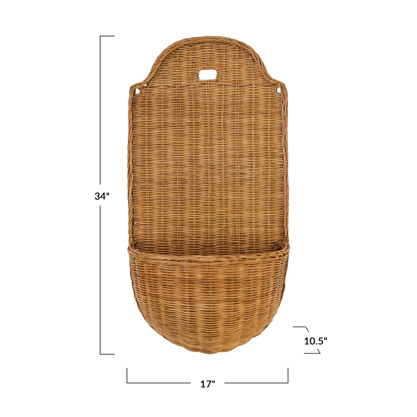 Rattan Wall Basket