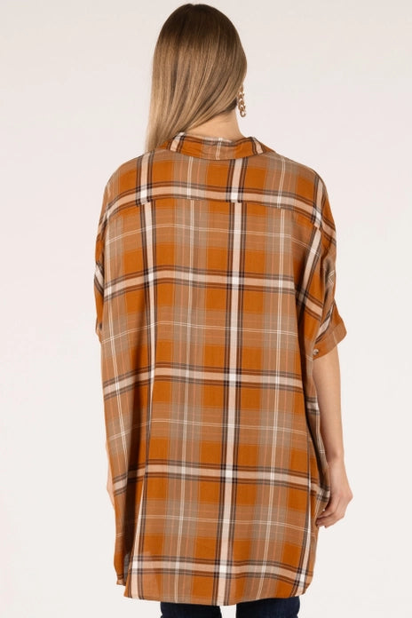 Pumpkin Spice Plaid