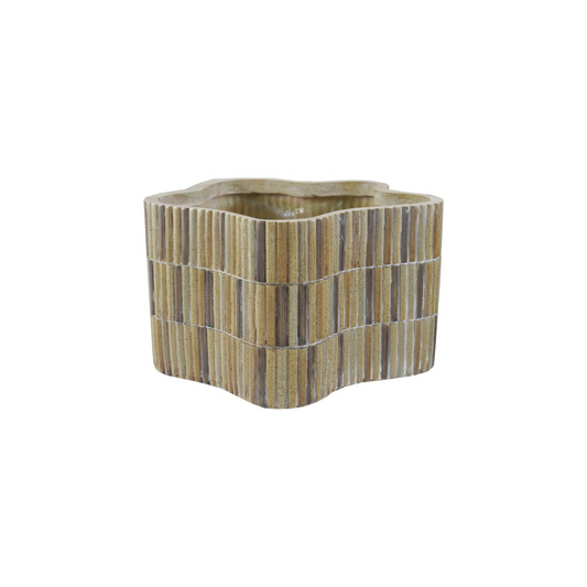 Organic Shaped Composite Planter