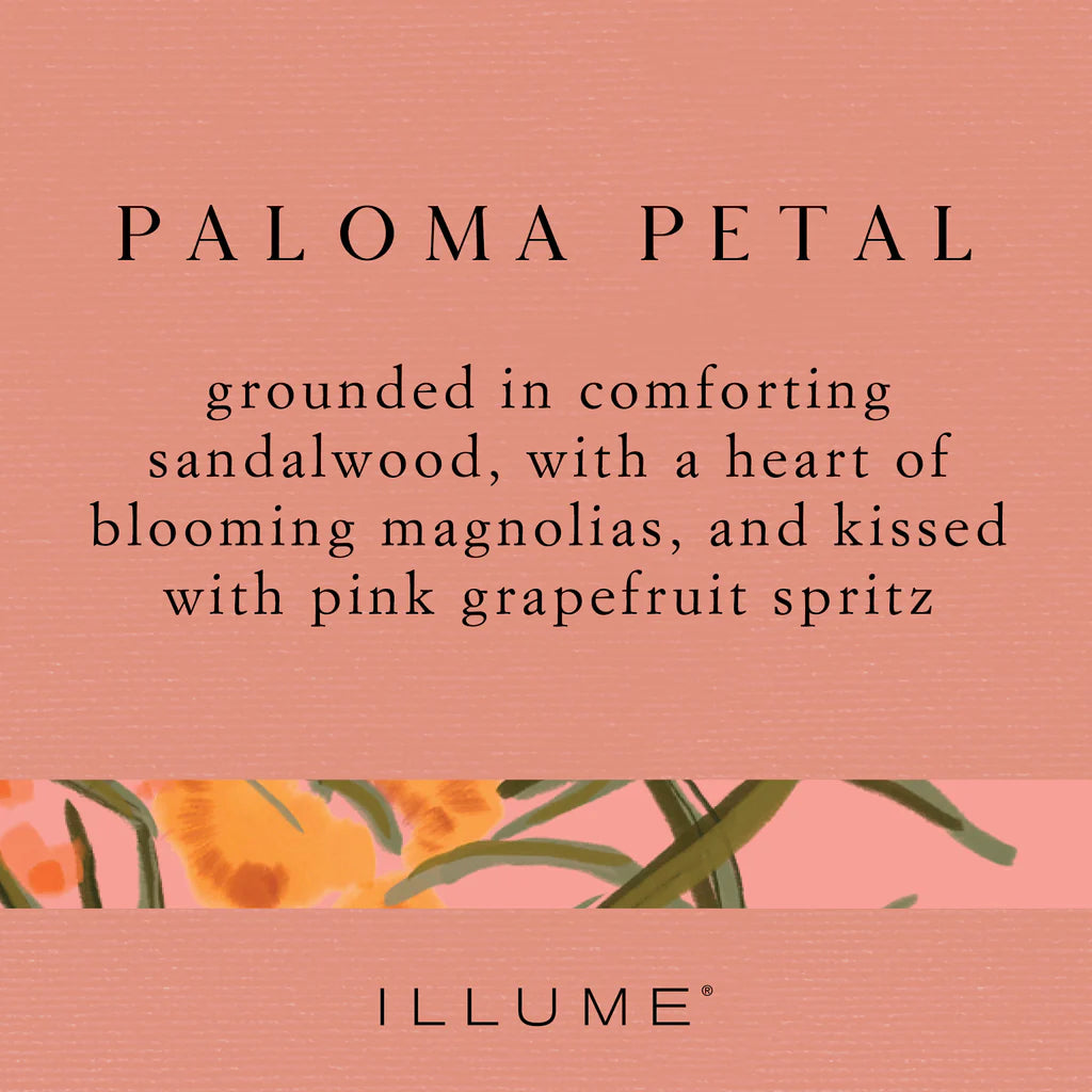 Paloma Petal Tin Candle