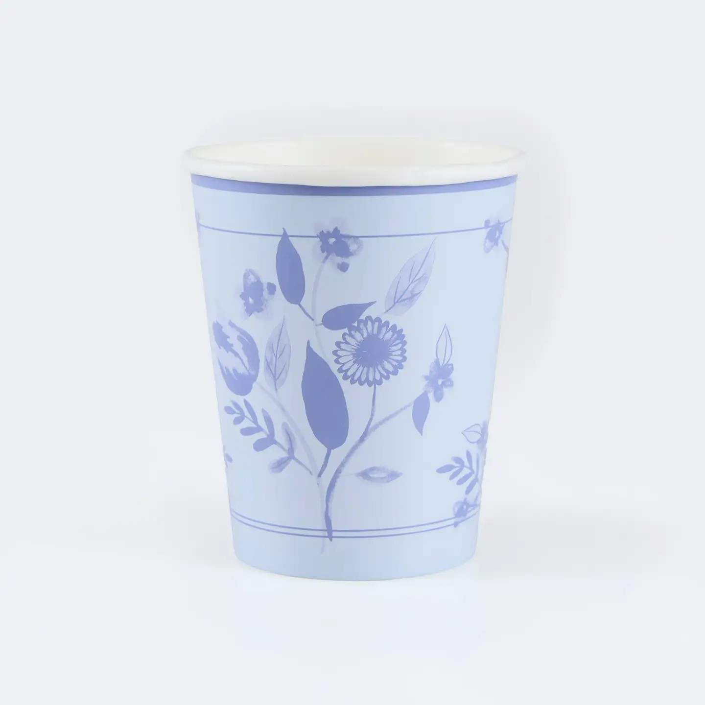 Vintage Pastel Botanical Cups