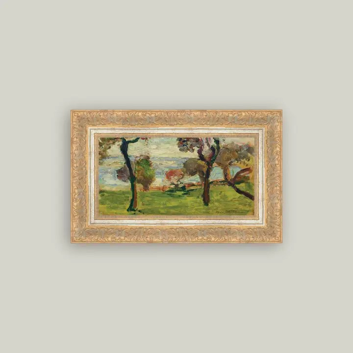 Framed Print of "Paysage"