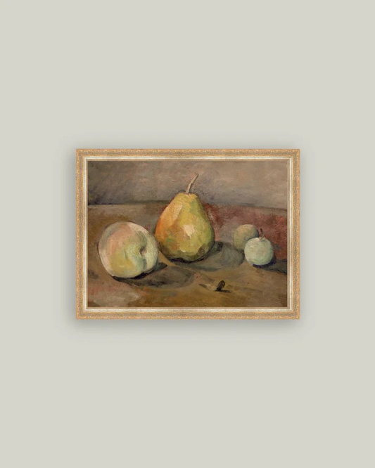 Pears & Apple Still Life