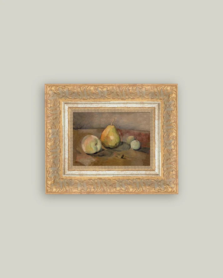 Pears & Apple Still Life
