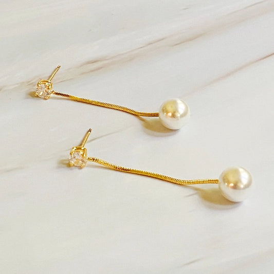 Pearl Drop Earrings