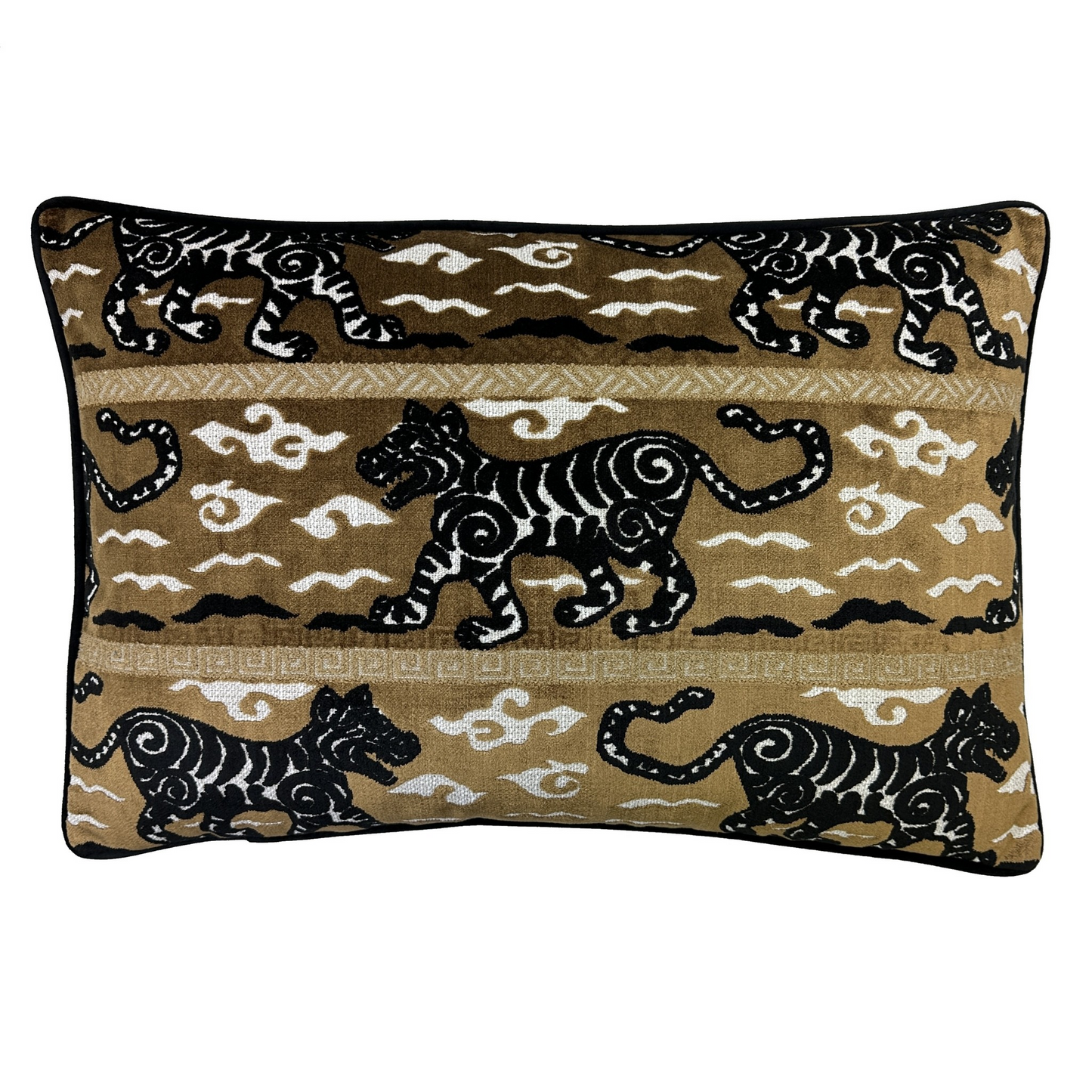 Foo Dog Lumbar Pillow