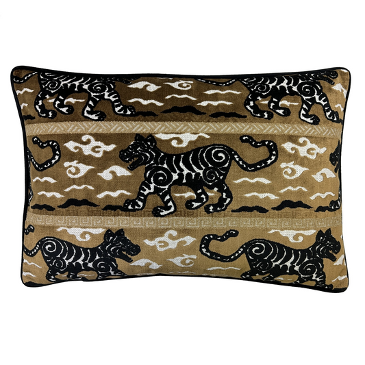 Foo Dog Lumbar Pillow