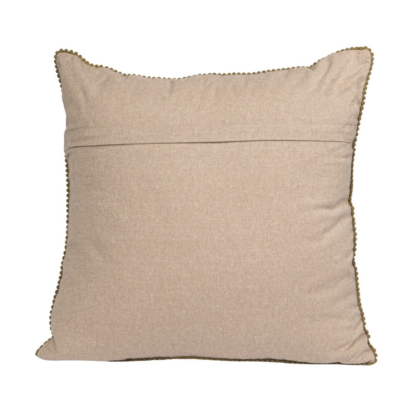 Chartreuse Velvet Floral Pillow