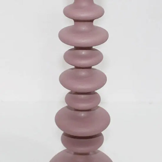 Pink Candlestick Holder