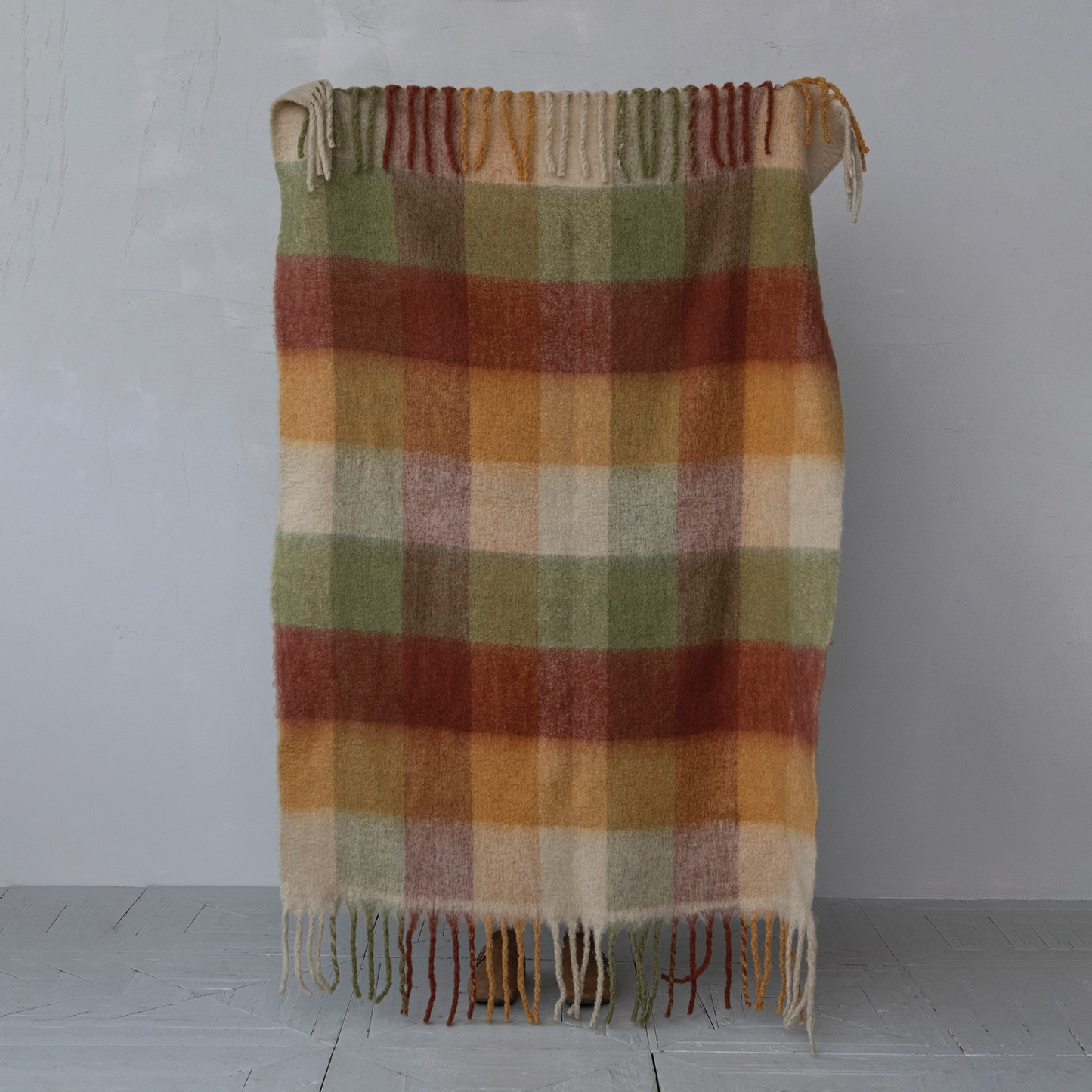 Fall Plaid Blanket