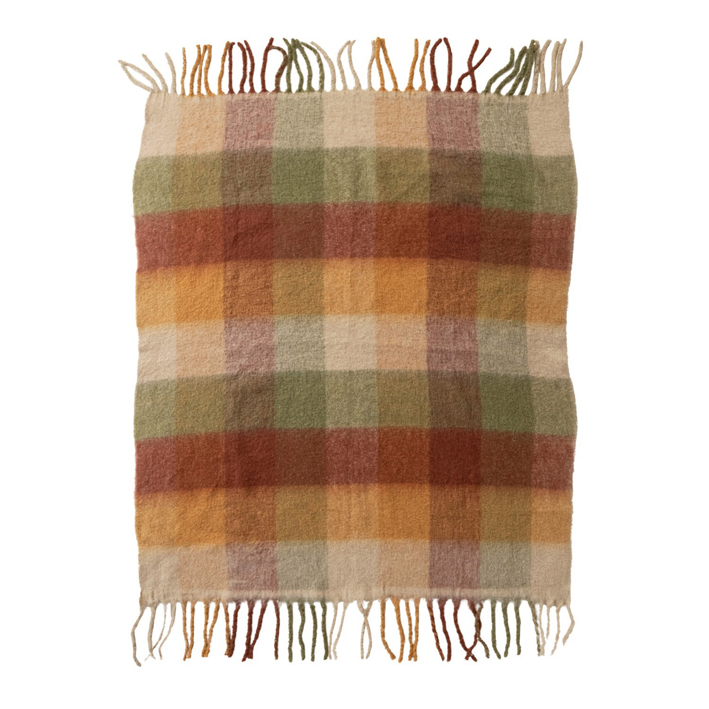 Fall Plaid Blanket