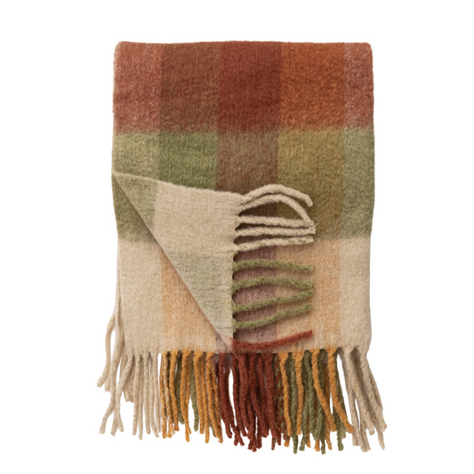 Fall Plaid Blanket