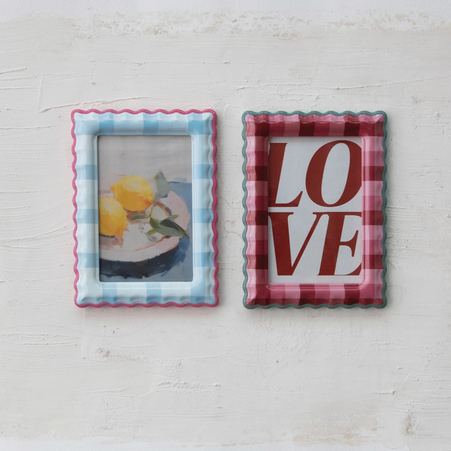 Plaid Picture Frame