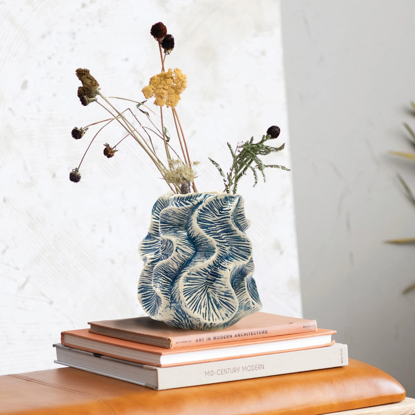 Short Organic Wavy Planter