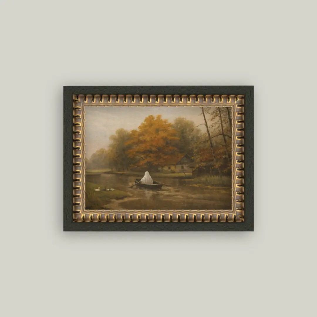 Ghost on the River Framed Art