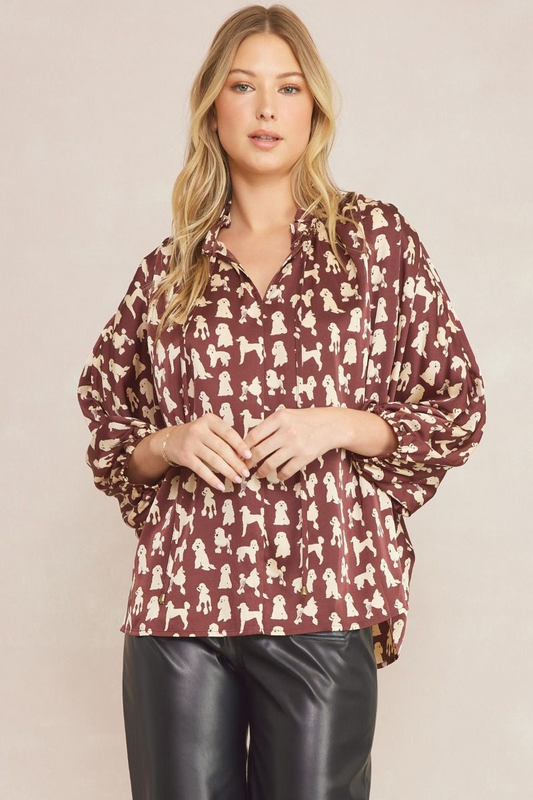 Poodle Blouse