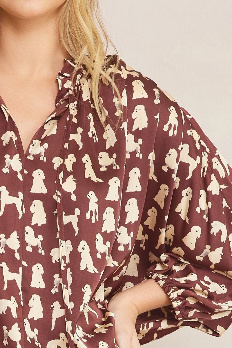Poodle Blouse