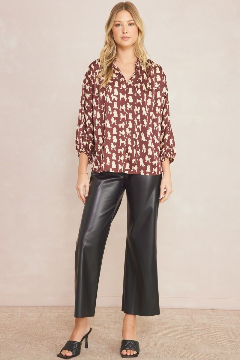 Poodle Blouse