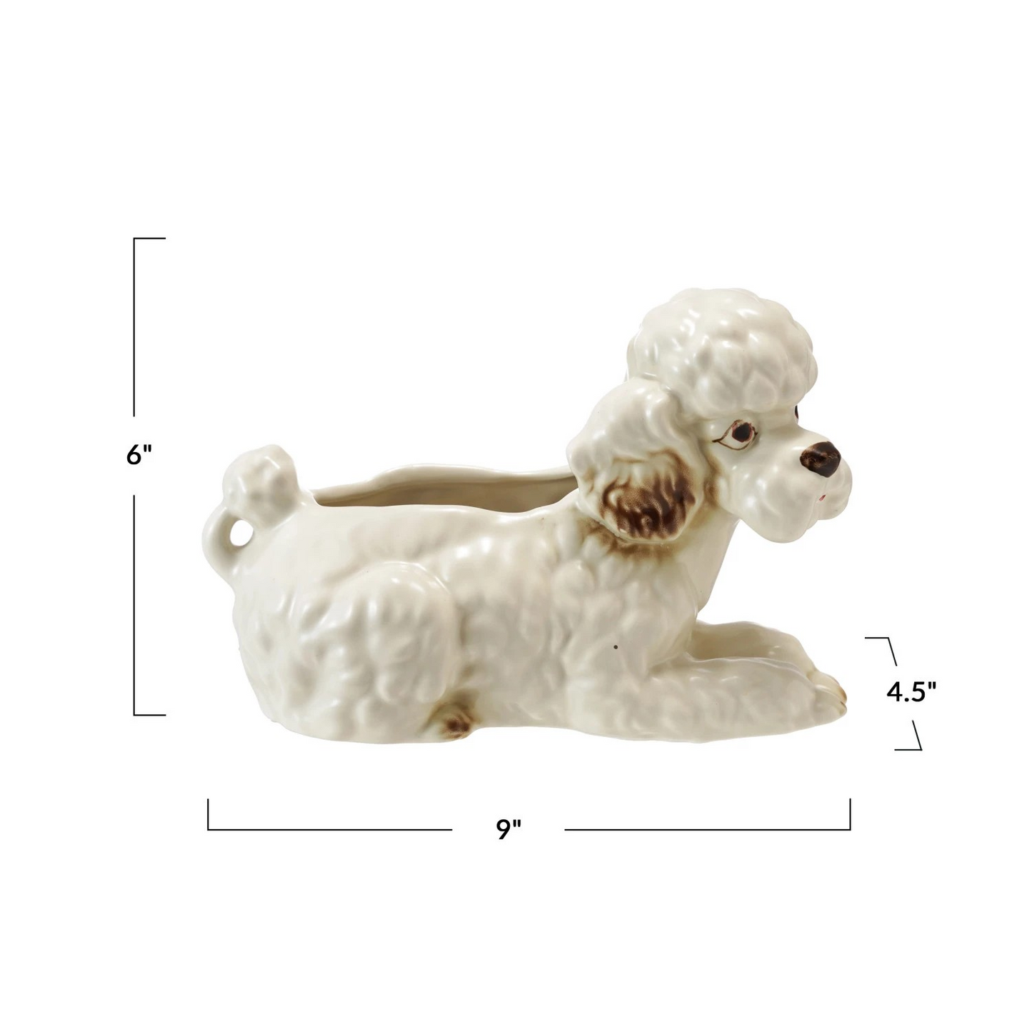 Poodle Planter