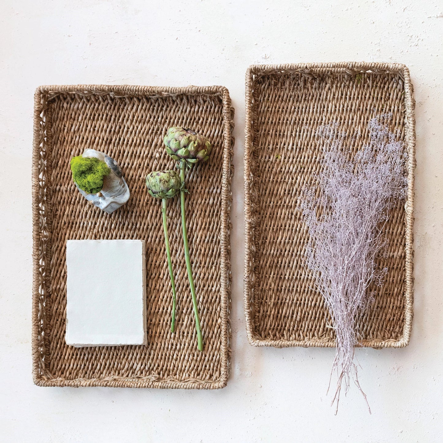 Hyacinth & Rattan Tray