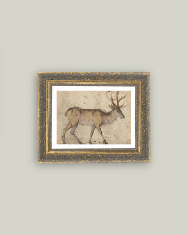 Vintage Reindeer Art