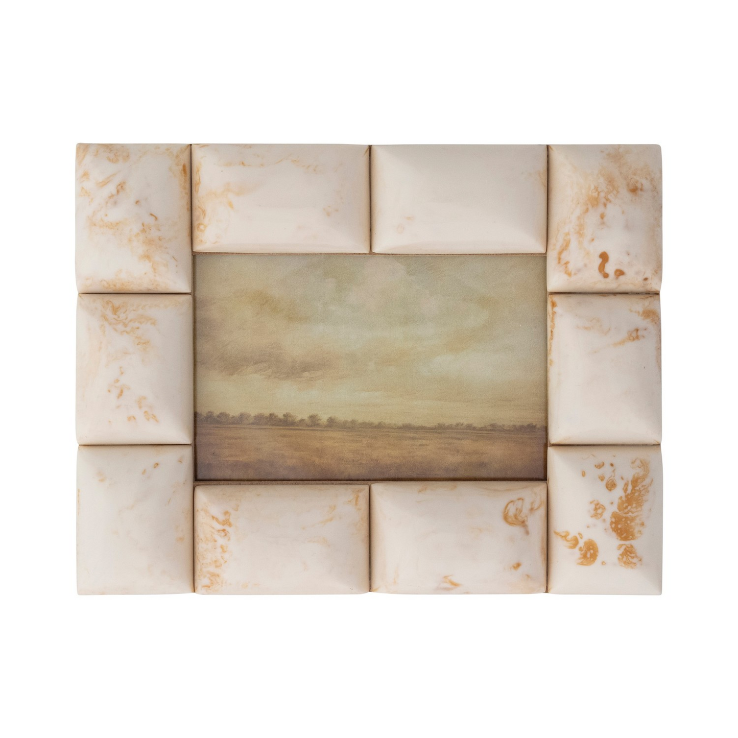Marbled Resin Picture Frame