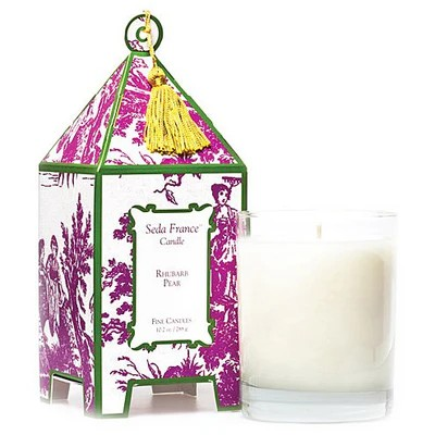 Rhubarb Pear Pagoda Candle