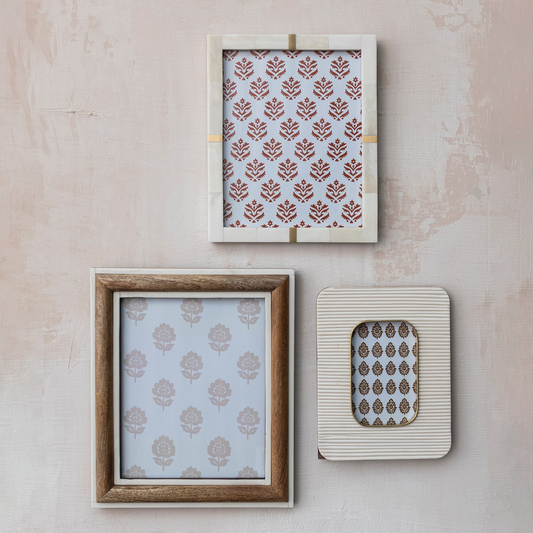 Ribbed Photo Frame