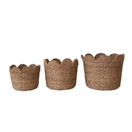 Scalloped Basket