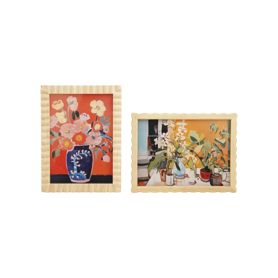 Ribbed Picture Frame