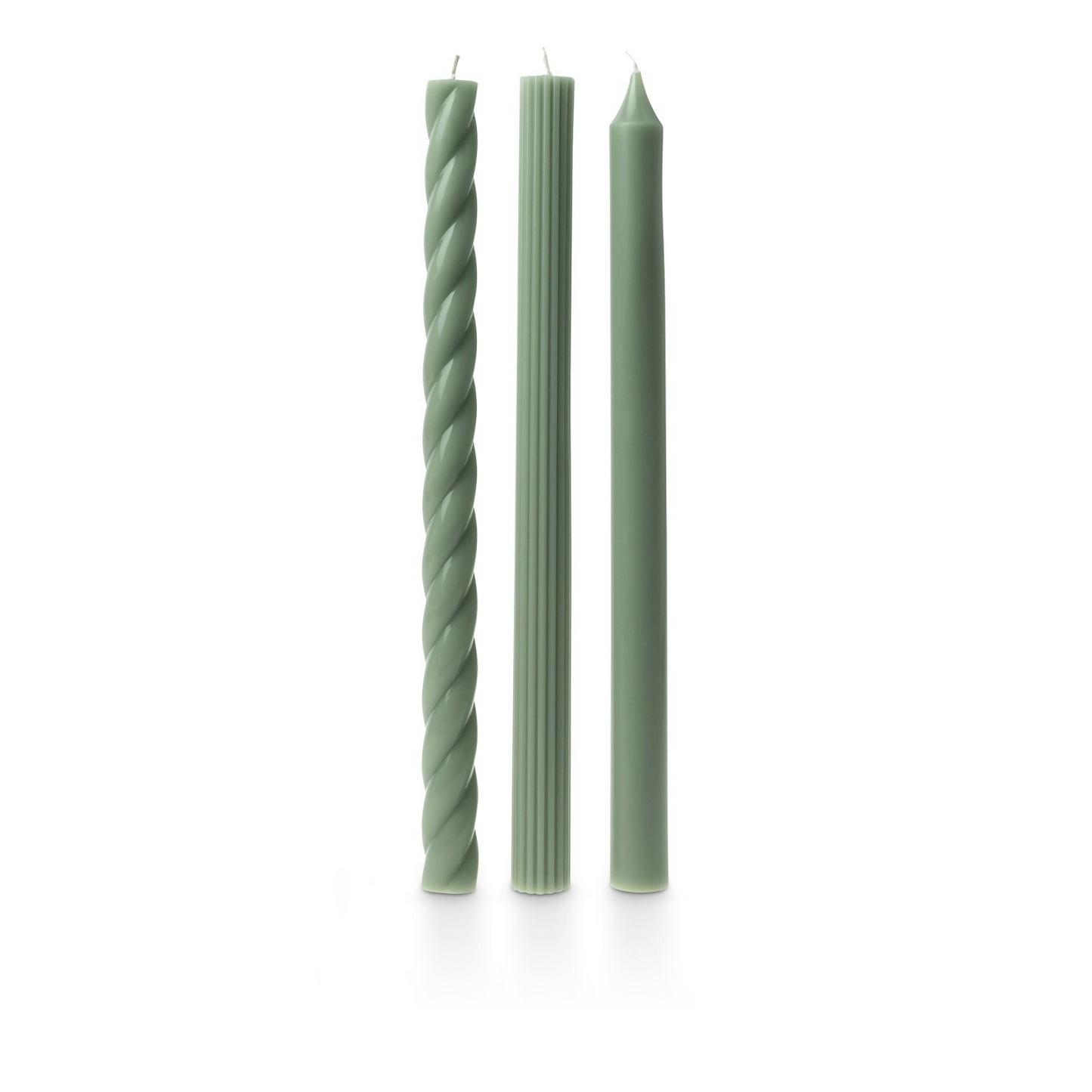 Mix-it-up Taper Candles in Sage