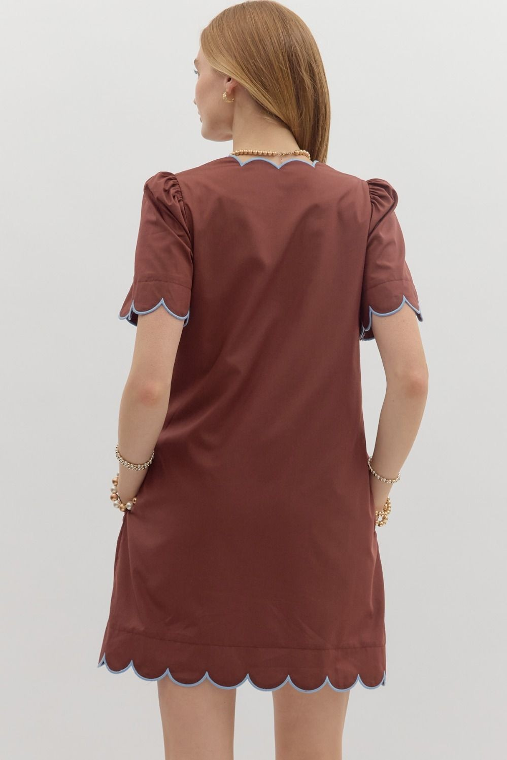 Scallop Dress
