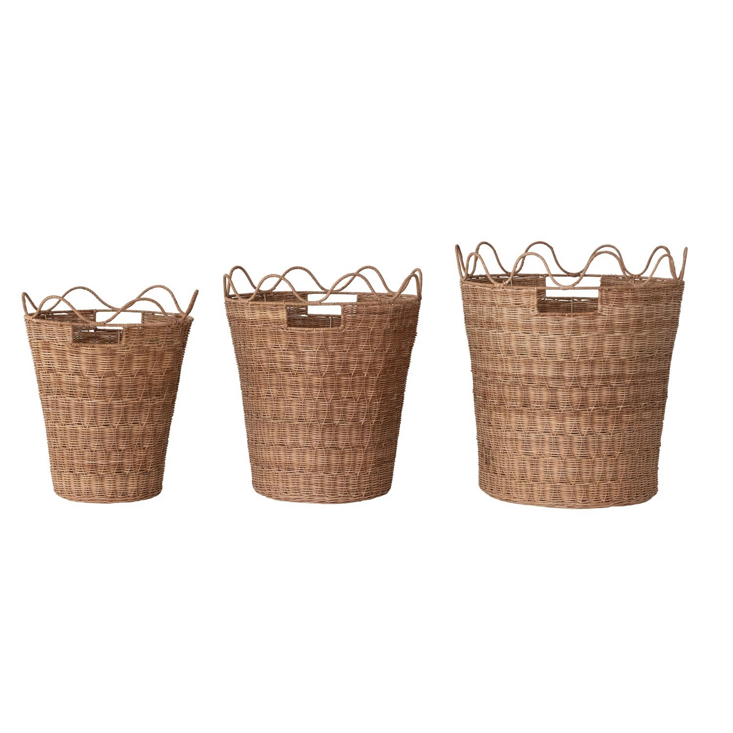 Scalloped Nesting Basket