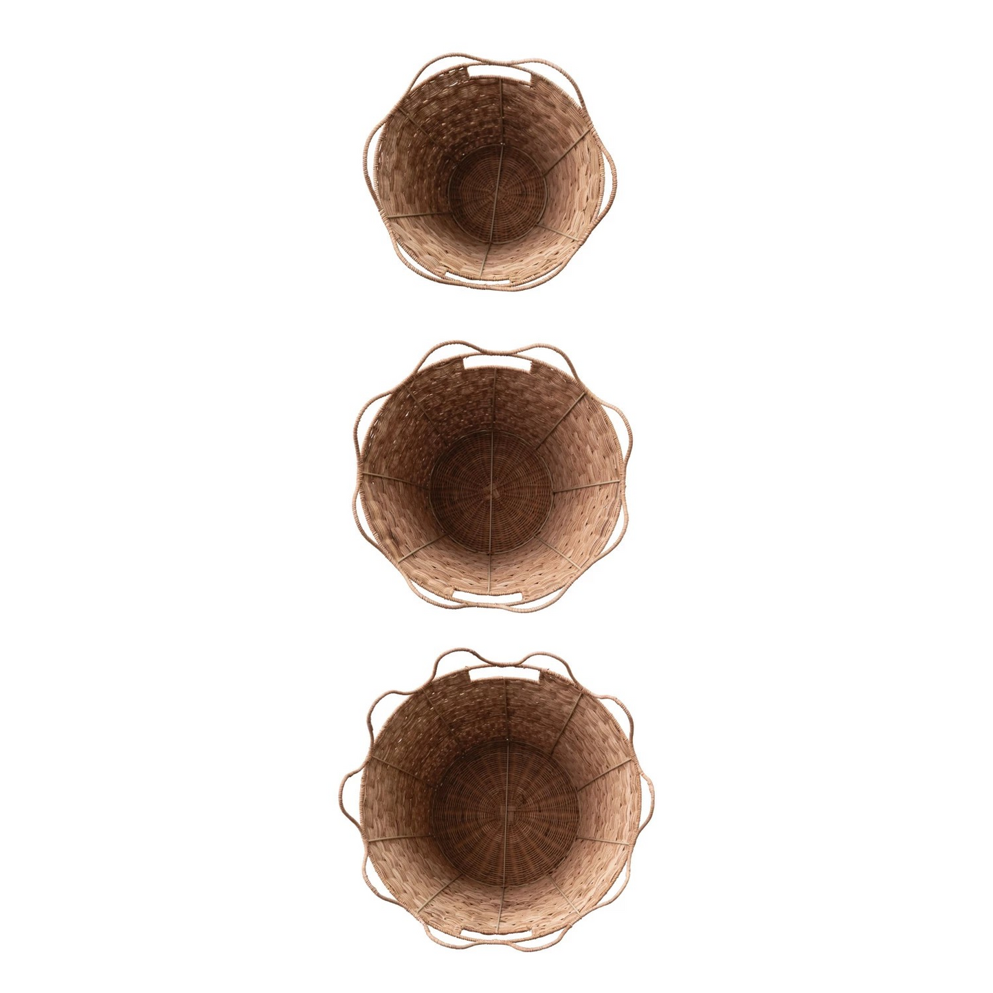 Scalloped Nesting Basket