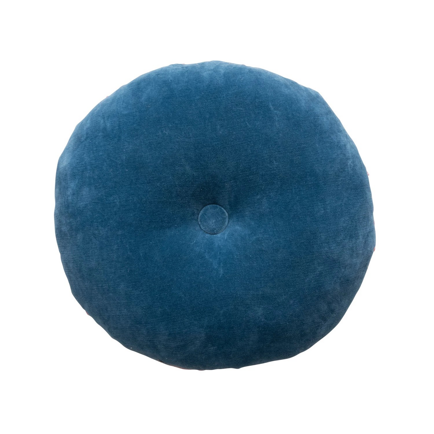 Round Scalloped Pillow