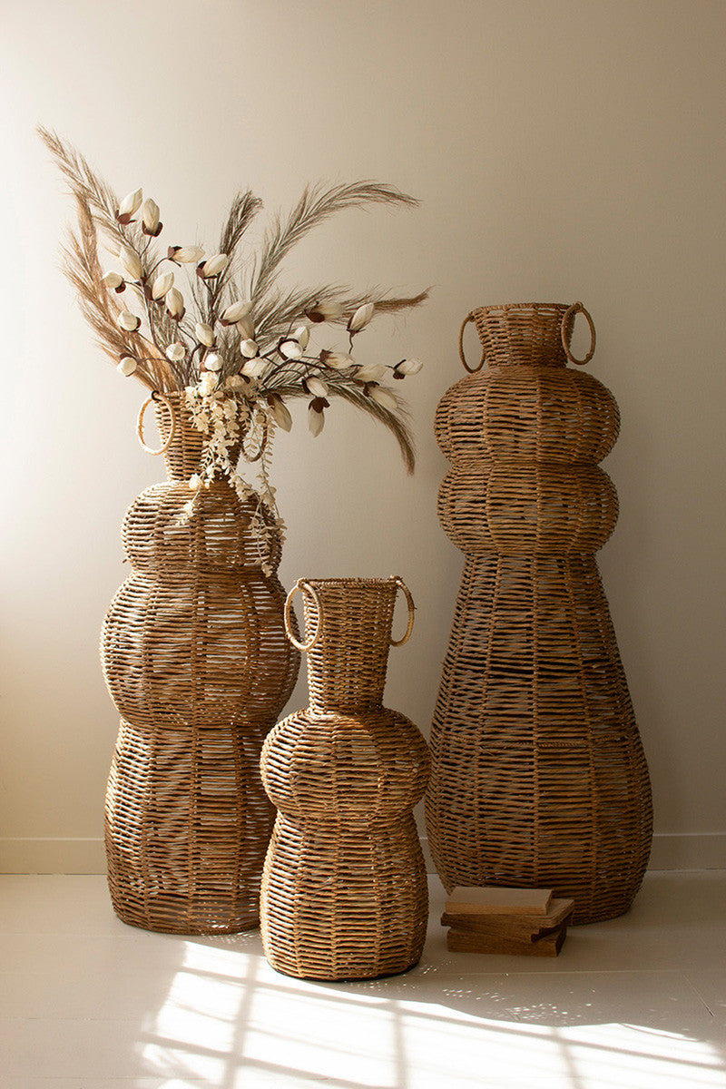 XL Standing Seagrass Vases