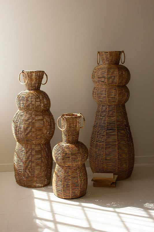 XL Standing Seagrass Vases