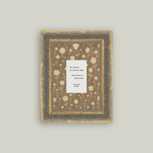 "See A World" Framed Art