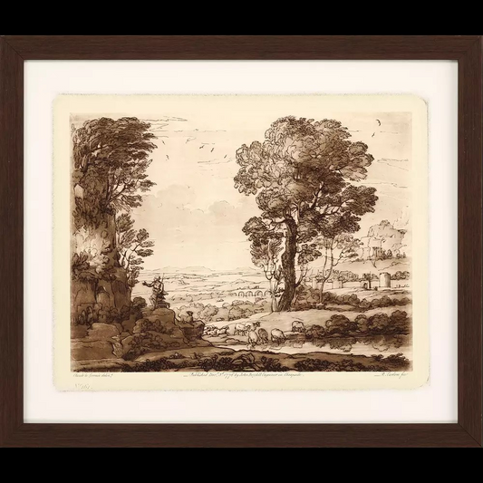 Sephia Pastoral Landscape IV