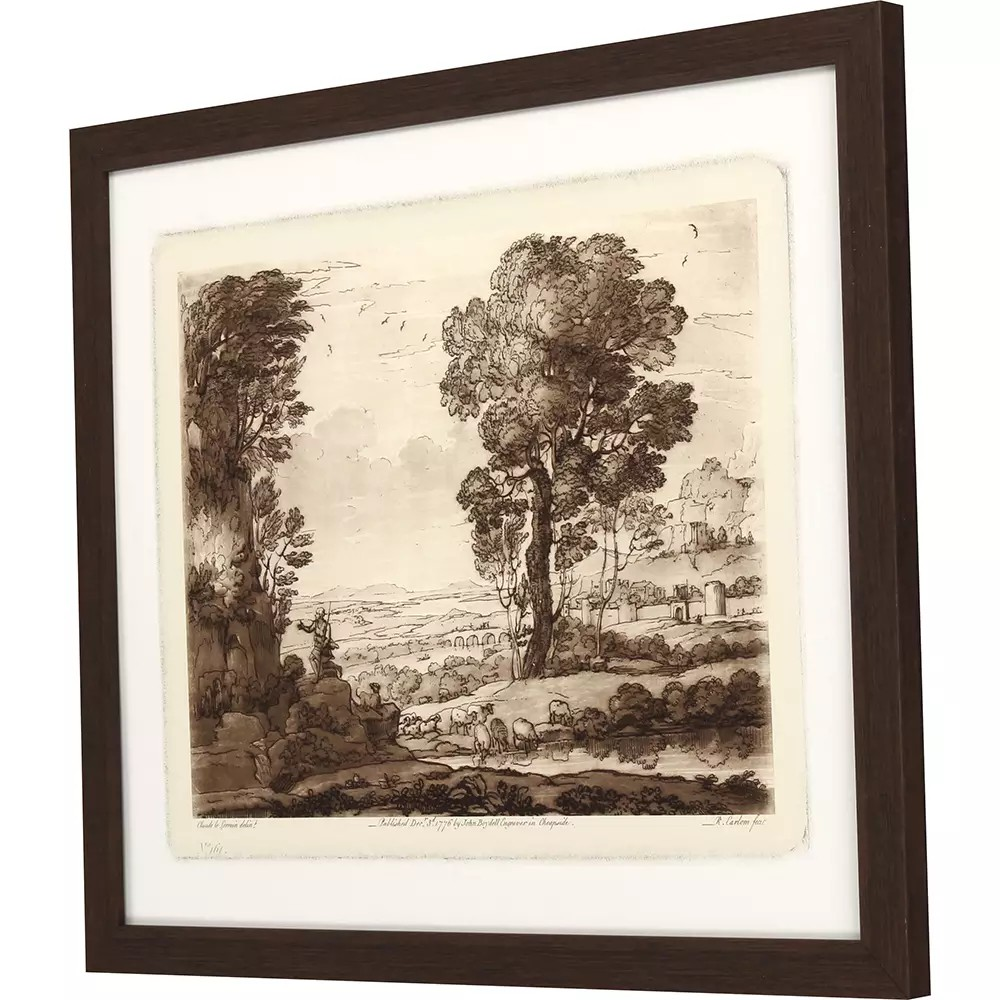 Sephia Pastoral Landscape IV