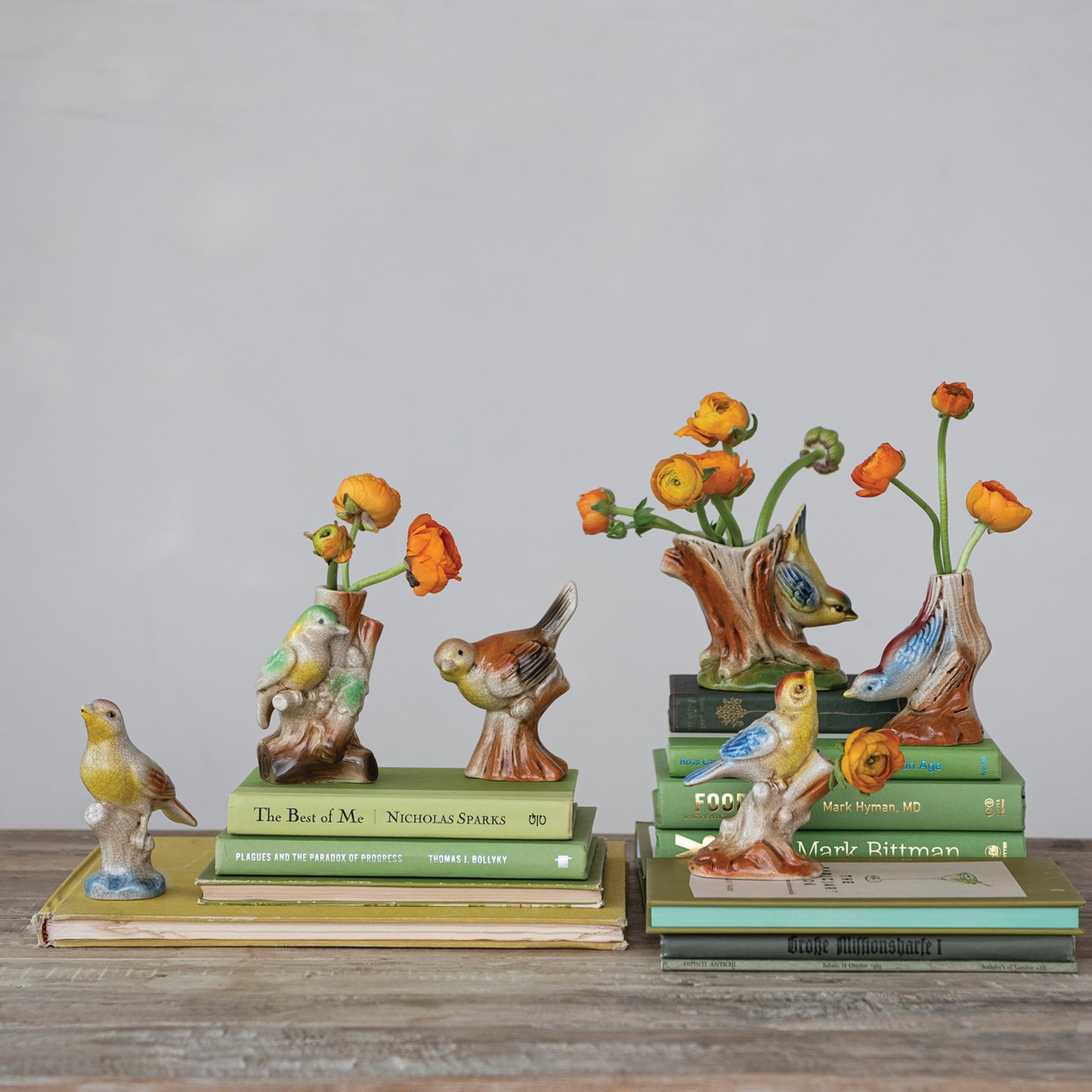 Hand-Painted Bird