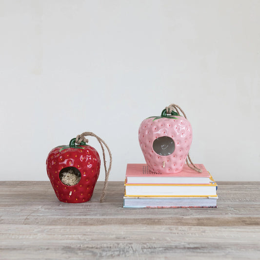Strawberry Bird House