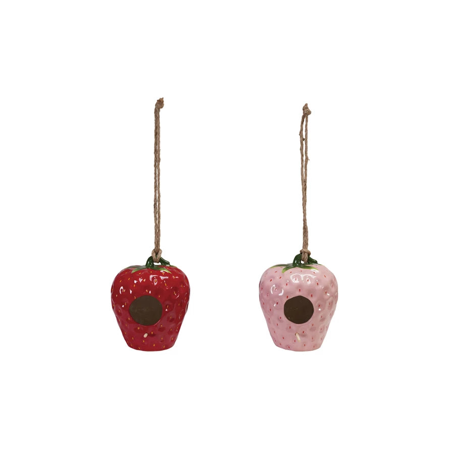 Strawberry Bird House