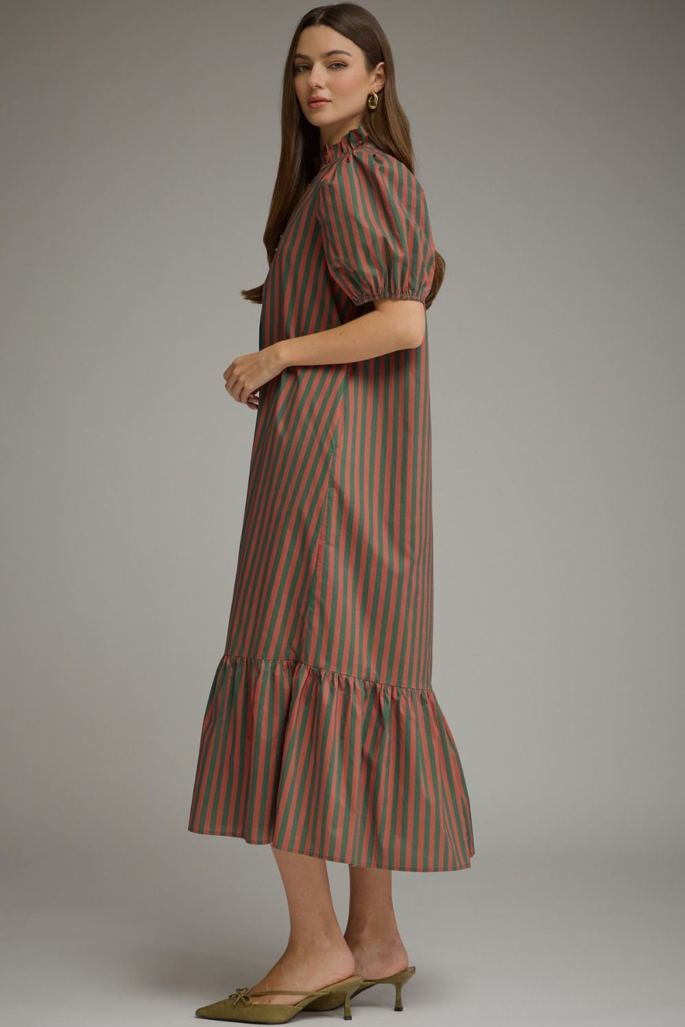 Hunter Striped Midi