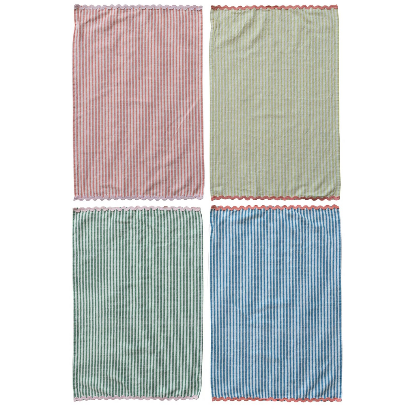 Cotton Stripe Tea Towel