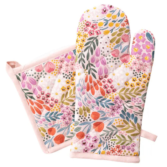 Summer Meadows Oven Mitt & Pot Holder