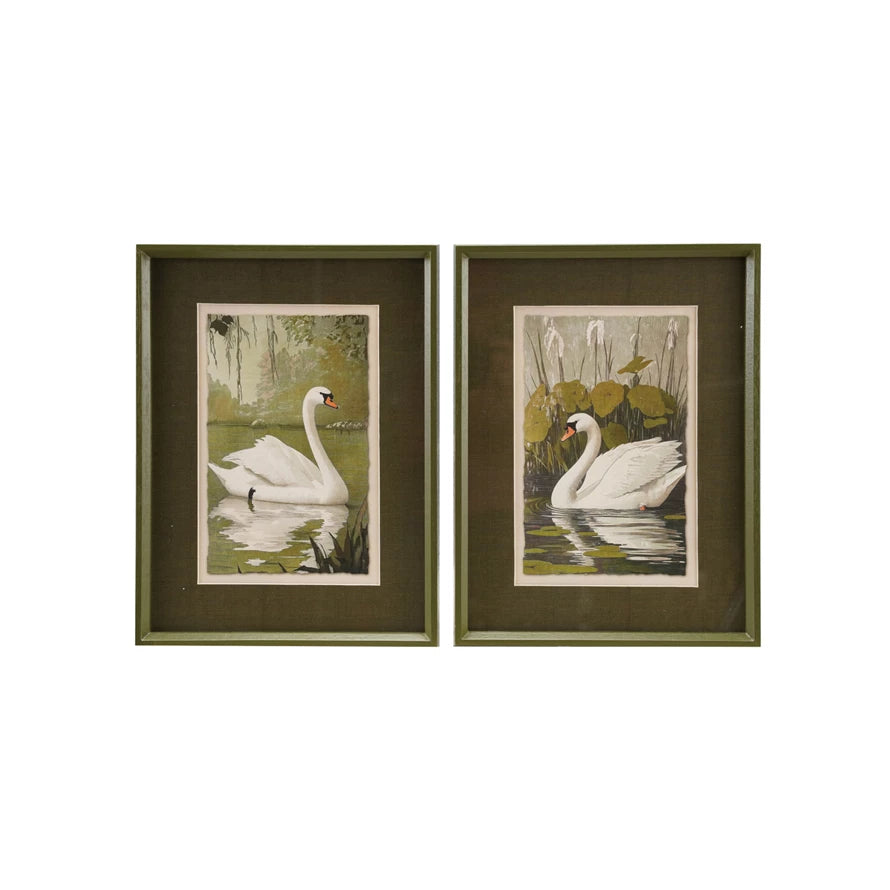 Green Swan Frame