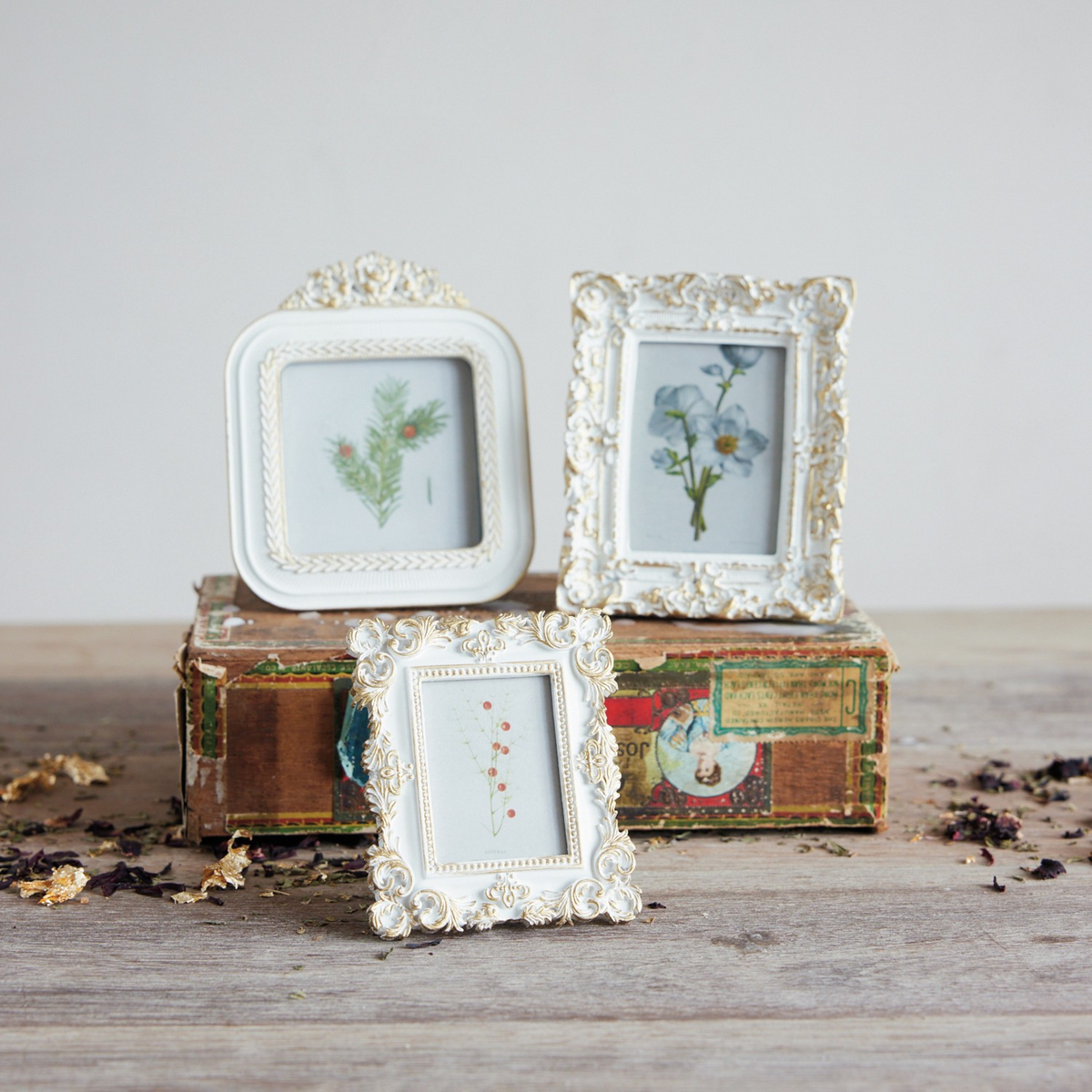 Antique Holiday Frame