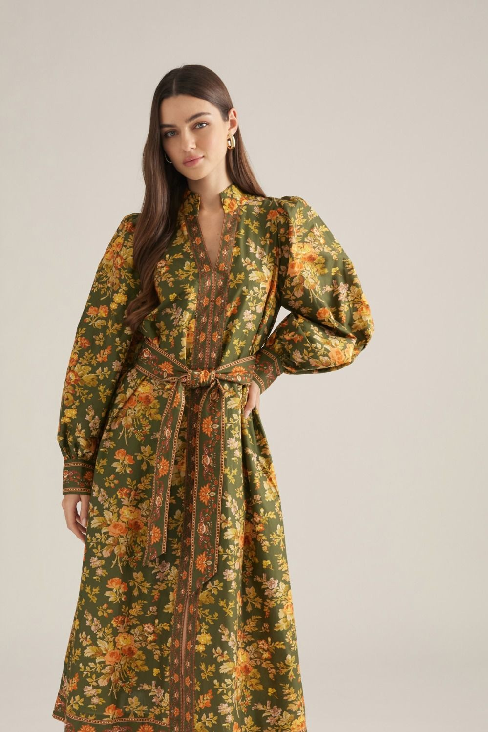 Spiced Floral Dress